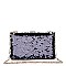 LUXURY DIANA SEQUINED BOX CLUTCH WITH SLING CHAIN JY-18391