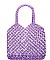 ELEGANT MYKONOS WOVEN TOTE BAG JY-18527