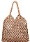 STYLISH PENELOPE WOVEN TOTE BAG JY-18570