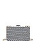 LUXURY MALTA HOUNDSTOOTH ZIGZAG PATTERN BOX CLUTCH BAG WITH CHAIN JY-18603H