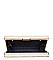 LUXURY MALTA BOX VEGAN CLUTCH BAG WITH CHAIN JY-18603