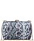 Fashionable Urban expression Snake Skin Clutch JP18836
