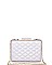 LUXURY QUILTED VIXEN BOX CLUTCH WITH SLING CHAIN JY-18837