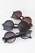 Pack of 12 Trendy Industrial Look Round Sunglasses SET