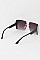 Pack of 12 Rimless Bolted Butterfly Sunglasses