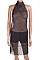 Stylish Beaded Pearls Halter Cover Up Body Chain LACN1906