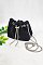 Stone Crossbody Bucket Bag