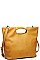 SILAS TEXTURED TOTE BAG WITH LONG STRAP