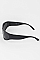 Pack of 12 Metalic Fashion Oval Sunglasses