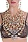 Luxurious Mix Beads Statement Crystal Necklace Set LA-CN1954