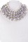 Classy Bold Pearls Statement Necklace LA-CN1973