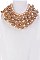 Classy Bold Pearls Statement Necklace LA-CN1973