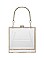 TRENDY POLLY CLEAR EVENING HANDLE CLUTCH BAG