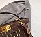 Two-Tone Ostrich Satchel / Crossbody Bag