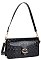 Oval Pattern Design Shoulder / Cross-Body Bag