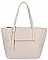 David Jones Paris Woven Scarfed Tote Bag