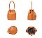2 IN 1 MODERN CHIC DRAW STRING BUCKET SATCHEL & WALLET SET