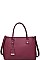 LUXURY MELINA VEGAN SATCHEL BAG WITH LONG STRAP JY-20008