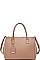 LUXURY MELINA VEGAN SATCHEL BAG WITH LONG STRAP JY-20008