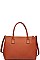 LUXURY MELINA VEGAN SATCHEL BAG WITH LONG STRAP JY-20008