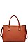 LUXURY MELINA VEGAN SATCHEL BAG WITH LONG STRAP JY-20008