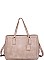 LUXURY BANYAN PEBBLED VEGAN SATCHEL BAG WITH LONG STRAP JY-20021