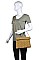 FANCY HEATHER CLUTCH BAG WITH CHAIN JY-20022ML