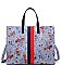 ELEGANT JULIAN PRINT TOTE BAG WITH LONG STRAP JY-20072PML
