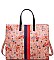 ELEGANT JULIAN PRINT TOTE BAG WITH LONG STRAP JY-20072PML