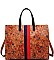 ELEGANT JULIAN PRINT TOTE BAG WITH LONG STRAP JY-20072PML