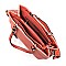 S0502-LP Colorful Pyramid Stud Strap 2 Way Satchel