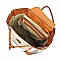 Classic Plaid Check Drawstring Backpack