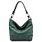 Stylish Side Ring Single Strap Hobo