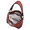 Stylish Side Ring Single Strap Hobo