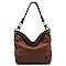 Stylish Side Ring Single Strap Hobo