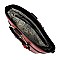 Round Top Handle Flower Satchel