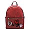 Embroidered Flower Backpack