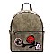 Embroidered Flower Backpack