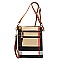 Zip Plaid Check Crossbody Bag Wristlet