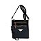 PEGASO Zip Nylon Crossbody Bag Wristlet