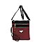 PEGASO Zip Nylon Crossbody Bag Wristlet