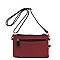 PEGASO Zip Nylon Crossbody Clutch Bag Wristlet