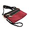 PEGASO Zip Nylon Crossbody Clutch Bag Wristlet