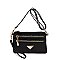 PEGASO Zip Nylon Crossbody Clutch Bag Wristlet