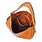 Fashion Zip Concealed Carry Shoulder Bag