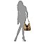Ostrich Croc Classic Bucket Bag