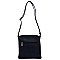 Mid-Zip Tasselled Crossbody Bag