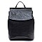 2 WAY FLAP BACKPACK SHOULDER BAG