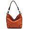 Stylish Side Ring Single Strap Hobo