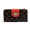 MONOGRAM FLAP TURN LOCK WALLET WRISTLET